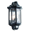 Kinkiet Traditional PIR half lantern IP44 60W (1818PIR) - Saxby