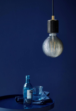 Lampa wisząca SIV czarny marmur (45883003) - Nordlux