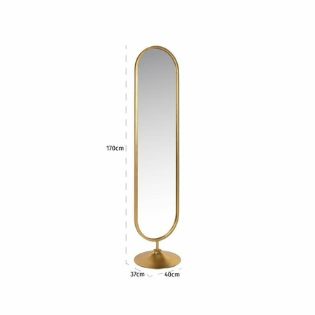 RICHMOND lustro stojące MOYA złote (-MI-0104) - Richmond Interiors