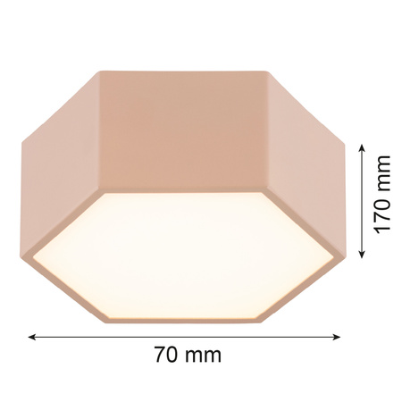 Plafon LED LIBERO (8782) - Argon
