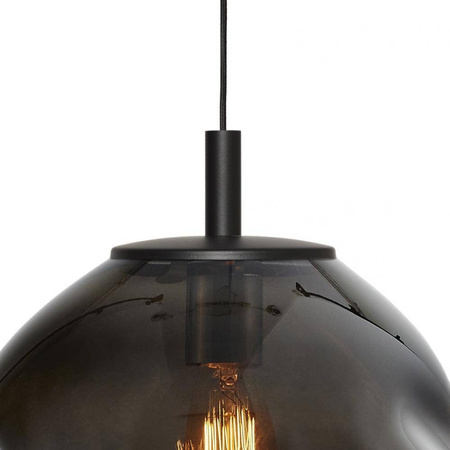 Lampa wisząca AVIA BLACK M kolor Czarny (11154108) - KASPA
