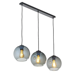 Lampa wisząca CUBUS grafitowa 3 PŁ LISTWA (2818) - TK Lighting