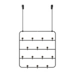 UMBRA wieszak ścienny ESTIQUE czarny orzech (1004045-048) - Umbra