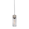 PENDANT 1L CONCRETE STEEL (1660 Zambelis) - Zambelis