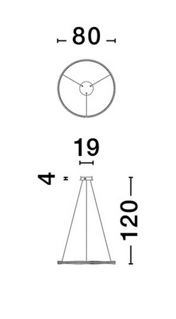 Lampa wisząca wewnętrzna SATIPO (LE44471) - Luces Exclusivas