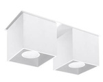 Plafon QUAD 2 biały (SL.0065) - Sollux
