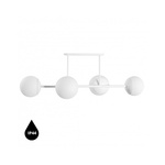 KOP D biała lampa przysufitowa / plafon z podwyższoną szczelnością IP44 (KPD410S3) - Ummo