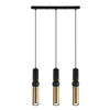 Lampa Wisząca Isidora (PND-14290-3A-BK-BRO) - Italux