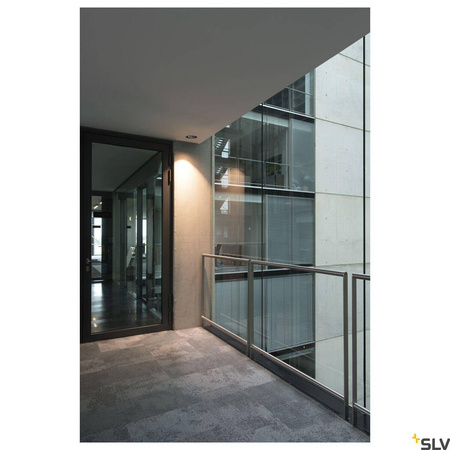 NUMINOS® MOVE DL L, wewnętrzna oprawa sufitowa wpuszczana LED, czarna/chrom 3000 K 20° obrotowa i pochylana (1003651) - SLV