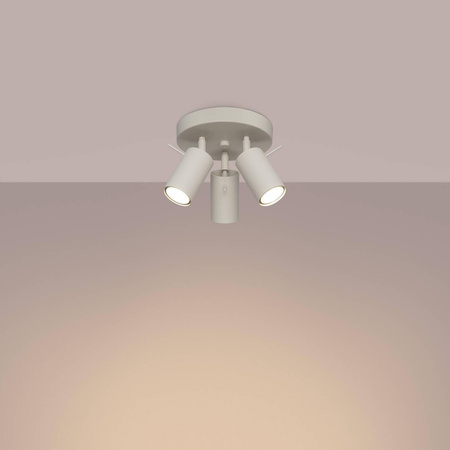 Plafon RING 3P beżowy (SL.1497) - Sollux Lighting
