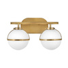 Kinkiet Hollis (HK-HOLLIS2-O-HB-BATH) - Elstead Lighting