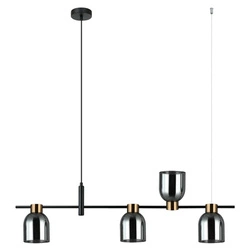 Lampa wisząca Servio  (PND-66892-4-BK-SG) - Italux