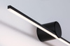 Oprawa ścienna SAVA LED nad lustro 4,2W 250lm 3000K 300mm IP44 230V czarny matowy / metal (PL75410) - PAULMANN