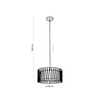 Lampa wisząca HARMONY NATURE Ø 50 (4557) - TK Lighting
