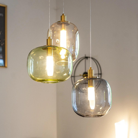 Lampa wisząca - Polar dymiony/szary (LA019/P_grey) - ALTAVOLA DESIGN