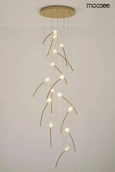 Lampa wisząca TULIPPE 14 DISC złota (MSE1501100171) - Moosee