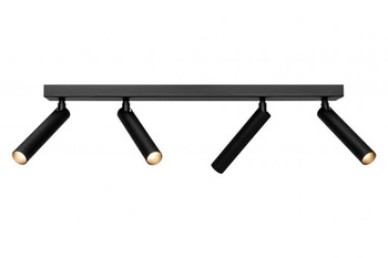 Lampa sufitowa ROLL 4 kolor Czarny (50922402) - KASPA