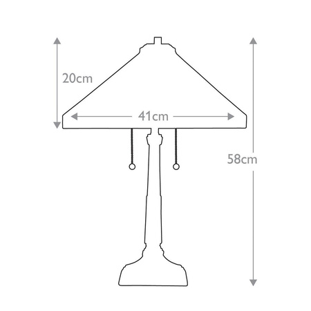 Lampa stołowa Stephen (QZ-STEPHEN-TL) - Elstead Lighting