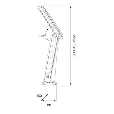 Lampka biurkowa TOP 4W LED (ML2247) - Milagro