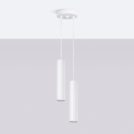 Lampa wisząca LAGOS 2P biała (SL.1868) - Sollux Lighting