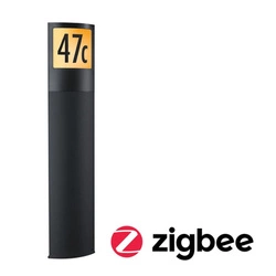 Oprawa ogrodowa PADEA LED SH Zigbee 9W 700lm DIM IP44 2200-3000K 230V antracyt tworzywo sztuczne (PL94515) - PAULMANN