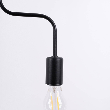 Żyrandol VECTOR 4 czarny (SL.1446) - Sollux Lighting