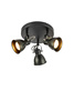 Plafon MION Ceiling 3L Matt Black (108847) Markslojd