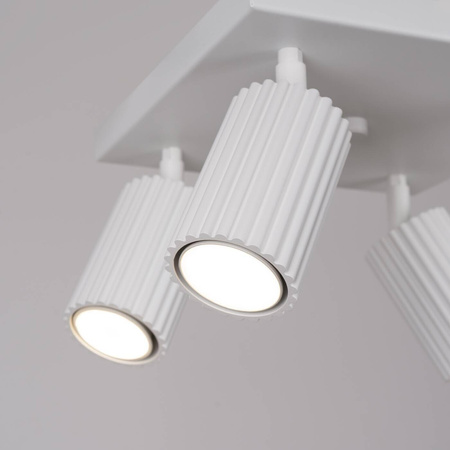 Plafon KARBON 4 biały (SL.1545) - Sollux Lighting
