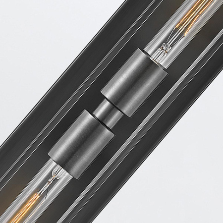 Kinkiet Henri - 2 źródła światła - Oksydowana czerń (QN-HENRI-WB2-BX) - Quintiesse