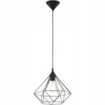 Lampa wisząca TARBES czarna Ø325 1xE27 (94188 - Eglo) - żyrandol