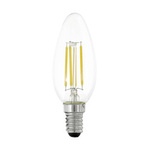 Żarówka CLAR-C37 E14 4W, LED 2700K 3-stopniowe ściemnianie (11753 - Eglo)