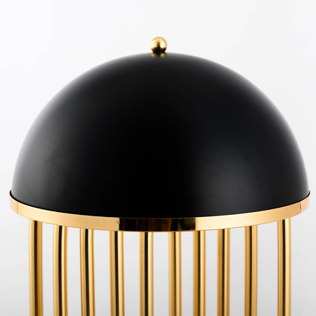 Lampa stołowa DOLCE VITA czarno - złota (ST-1602 black) - Step into Design