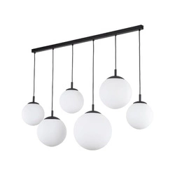 Lampa wisząca ESME biała 6 PŁ LISTWA (4792) - TK Lighting