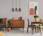 Lampa wisząca Harley (MDM-3480/3 GR+GD) - Italux