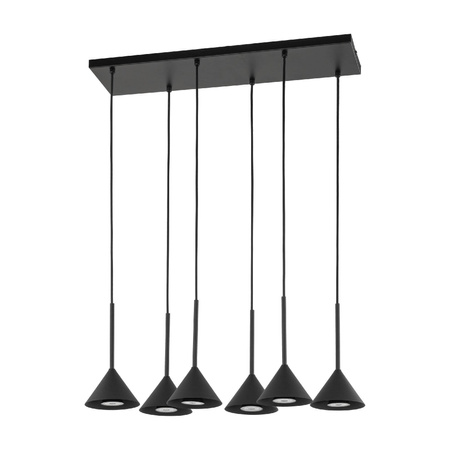 CONO BLACK MINI LAMPA WISZACA 6 (10306) - TK Lighting