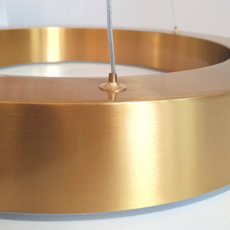 Lampa wisząca CIRCLE 120 LED ściemniana (ST-8848-120 brass) - Step into Design
