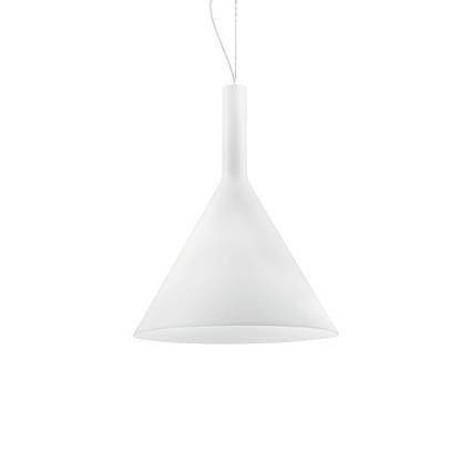 Biała lampa wisząca COCKTAIL SP1 duża (074313) Ideal Lux - żyrandol