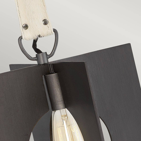Lampa wisząca Ludlow - 1 źródło światła - Grafit (QN-LUDLOW-1P-GR) - Quintiesse