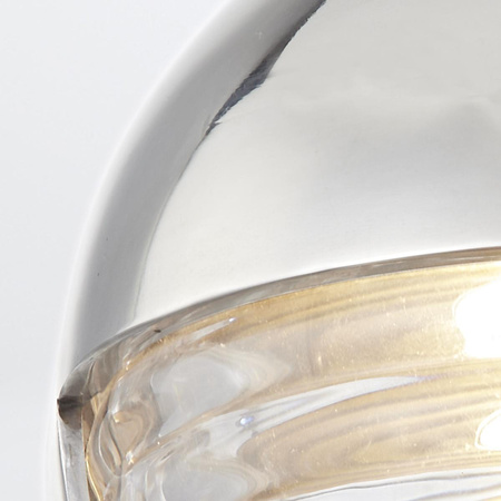 Mały kinkiet LED Palais - Polerowany nikiel (QN-PALAIS-W-S-PN) - Quintiesse