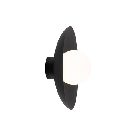 SLATE BLACK GLASS KINKIET 1XG9 (10934) - TK Lighting