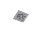 Lampa wpuszczana PACO 1 aluminium (AZ0795 | GM2103-ALU) - AZZARDO