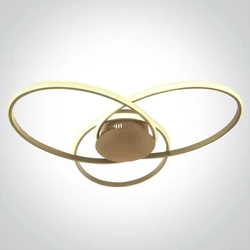 MER 4 lampa sufitowa champagne (63154D/CH/W) - One Light