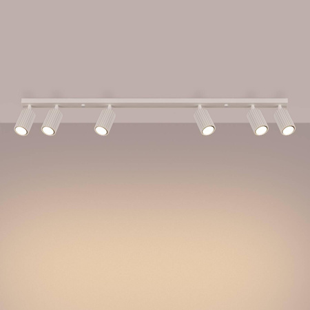 Plafon KARBON 6L beżowy (SL.1604) - Sollux Lighting