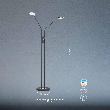 Lampa Podłogowa Dent  (40300) - Fischer&Honsel