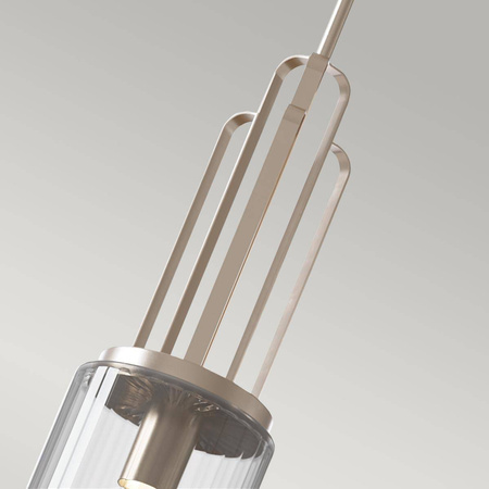 Lampa wisząca Kimrose - 1 źródło światła - Polerowany nikiel (QN-KIMROSE-MP-PN) - Quintiesse