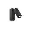 Kinkiet LED Page Square kol. czarny (142241) Ideal Lux