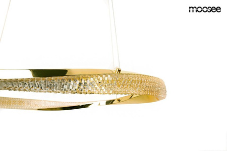 Ozdobna lampa wisząca nad stół ANILLO 60 złota (MSE1501100597) - Moosee