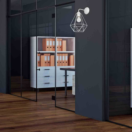 Kinkiet BASKET WHITE 1xE27 (MLP7211) - Milagro