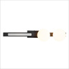 Kinkiet Magnet 13W+2xG9 3000/4000K Czarny (ML1138) - Milagro