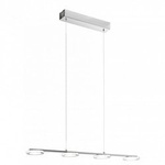 Lampa wisząca CARTAMA chrom (94245 - EGLO) - żyrandol